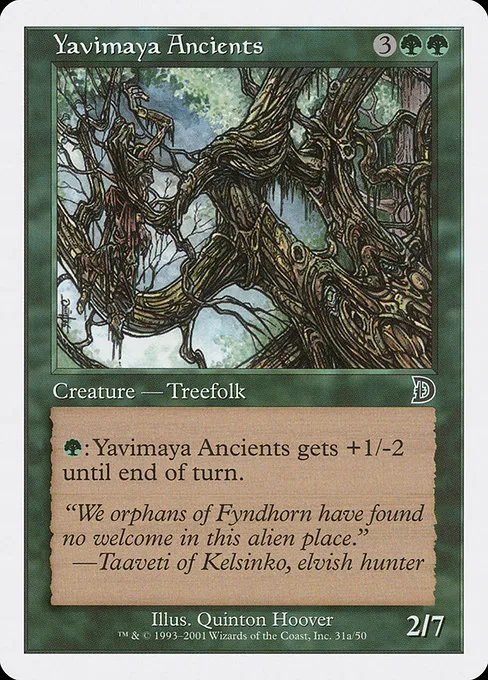 Yavimaya Ancients · Deckmasters 31a/58
