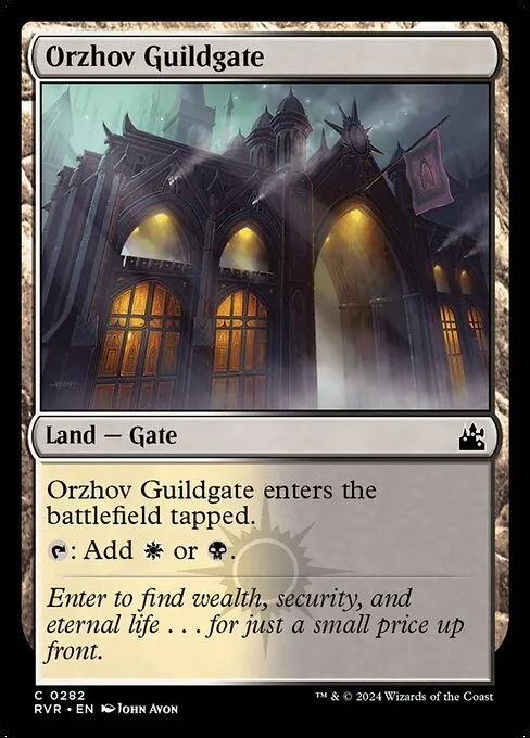 Orzhov Guildgate · Ravnica Remastered 282/531