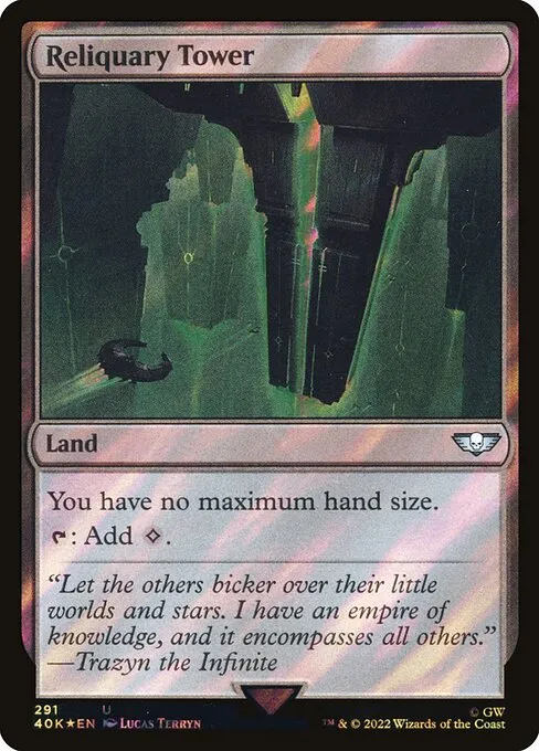 Reliquary Tower · Warhammer 40,000 Commander 291★/617