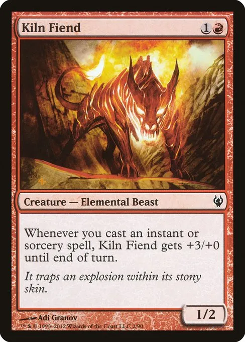 Kiln Fiend · Duel Decks: Izzet vs. Golgari 2/90
