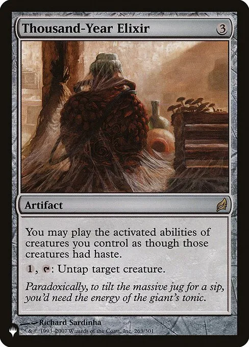 Thousand-Year Elixir · The List LRW-263/5050