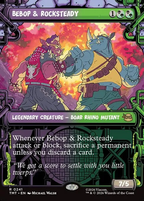 Bebop & Rocksteady · Teenage Mutant Ninja Turtles 241/320