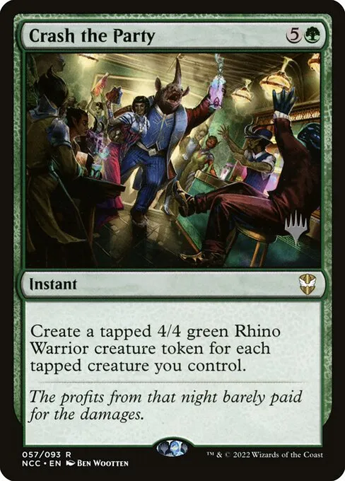 Crash the Party · New Capenna Commander Promos 57p/75