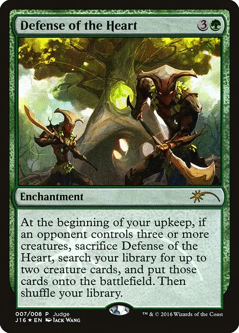 Defense of the Heart · Judge Gift Cards 2016 7/8