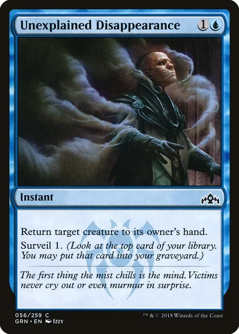 Unexplained Disappearance · Guilds of Ravnica 56/273