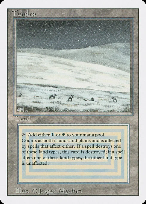 Tundra · Revised Edition 289/306