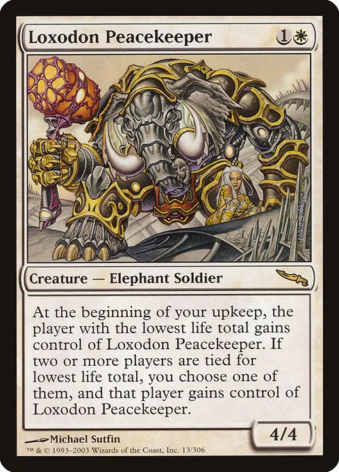 Loxodon Peacekeeper · Mirrodin 13/306