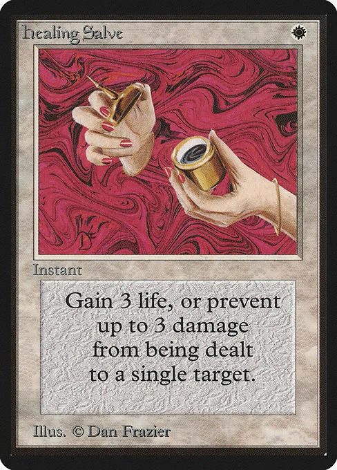 Healing Salve · Limited Edition Beta 23/302