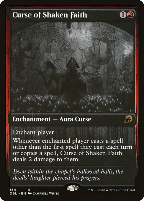 Curse of Shaken Faith · Innistrad: Double Feature 134/535