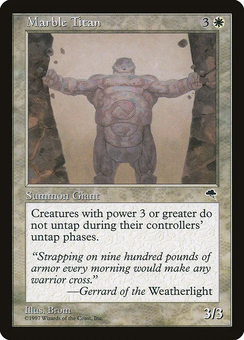 Marble Titan · Tempest 28/350