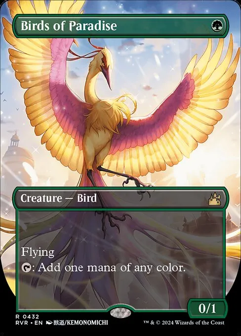 Birds of Paradise · Ravnica Remastered 432/531