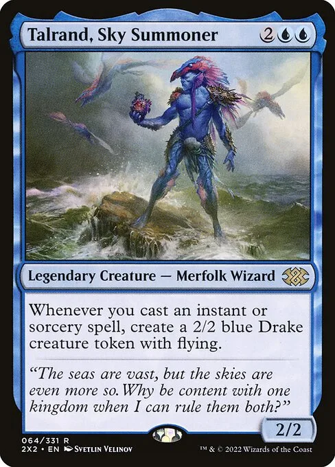Talrand, Sky Summoner · Double Masters 2022 64/579