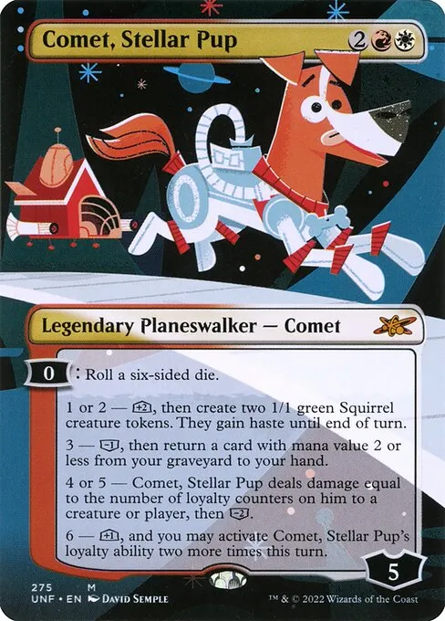 Comet, Stellar Pup · Unfinity 275/639
