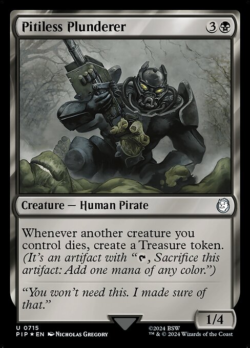 Pitiless Plunderer · Fallout 715/1068