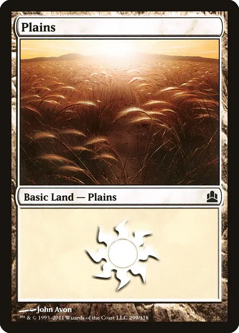 Plains · Commander 2011 299/318