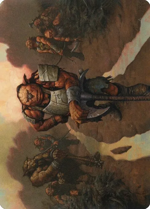 Hobgoblin Bandit Lord // Hobgoblin · Adventures in the Forgotten Realms Art Series 30/81