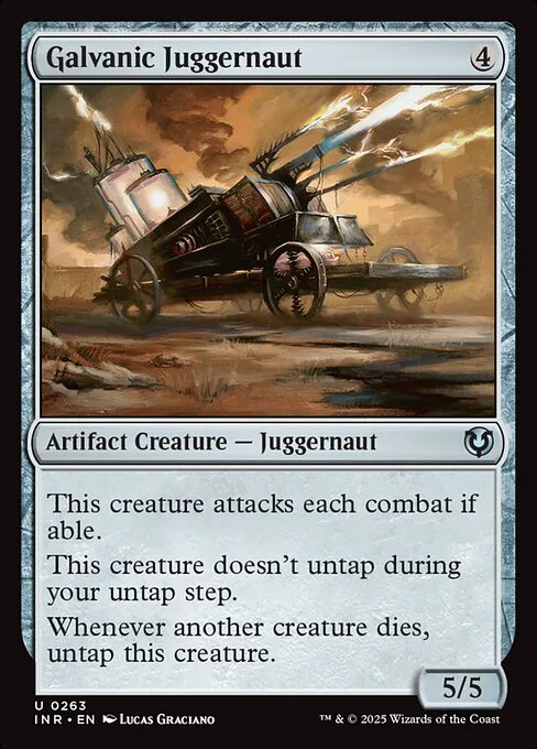 Galvanic Juggernaut · Innistrad Remastered 263/495