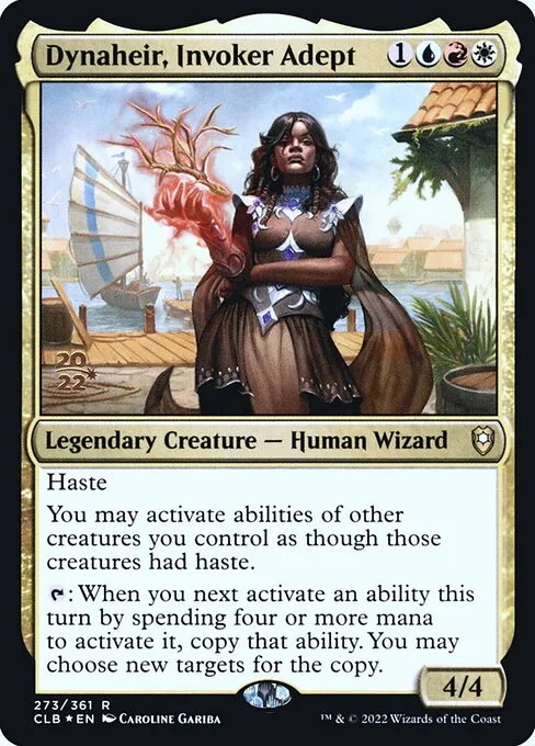 Dynaheir, Invoker Adept · Battle for Baldur's Gate Promos 273s/104