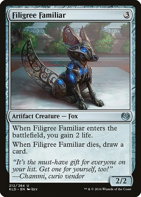 Filigree Familiar · Kaladesh 212/278