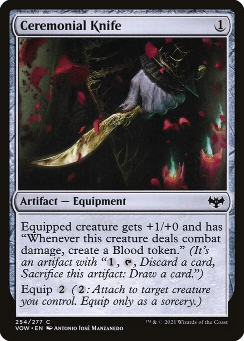 Ceremonial Knife · Innistrad: Crimson Vow 254/423