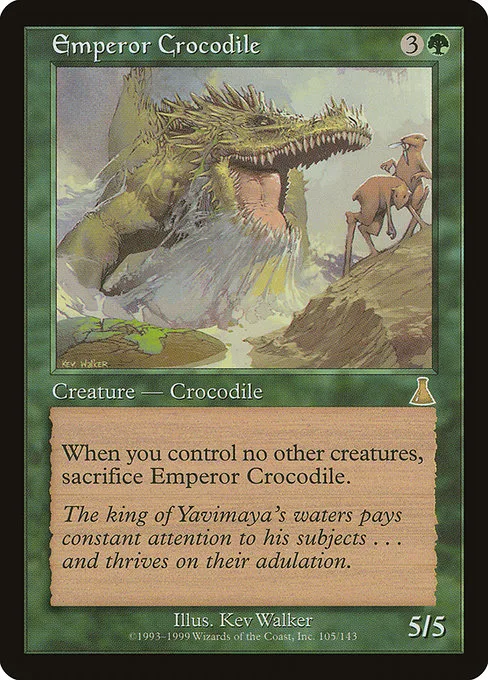 Emperor Crocodile · Urza's Destiny 105/143