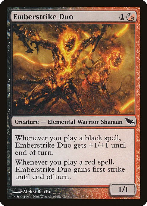 Emberstrike Duo · Shadowmoor 185/302
