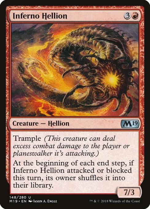 Inferno Hellion · Core Set 2019 148/314