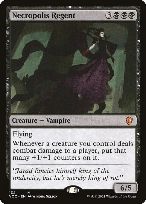 Necropolis Regent · Crimson Vow Commander 132/188