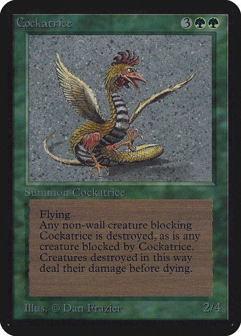 Cockatrice · Limited Edition Alpha 189/295
