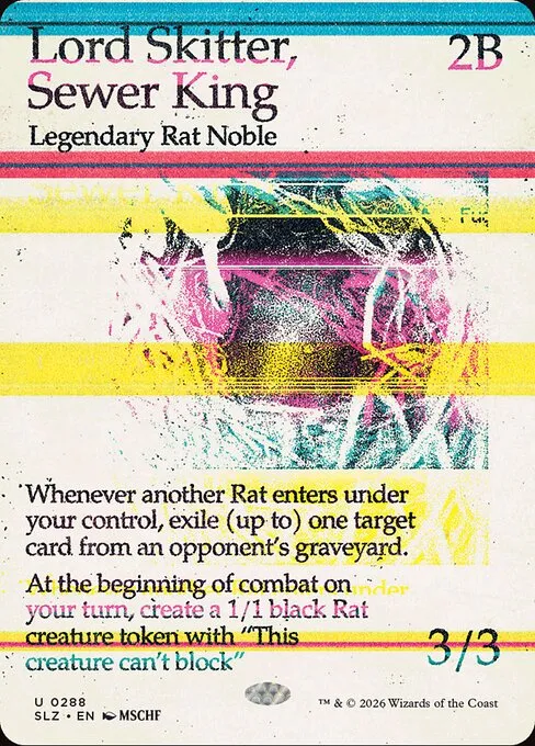 Lord Skitter, Sewer King · The Zeta Set 288/21