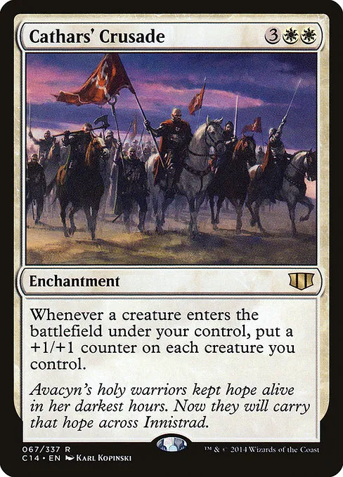 Cathars' Crusade · Commander 2014 67/337