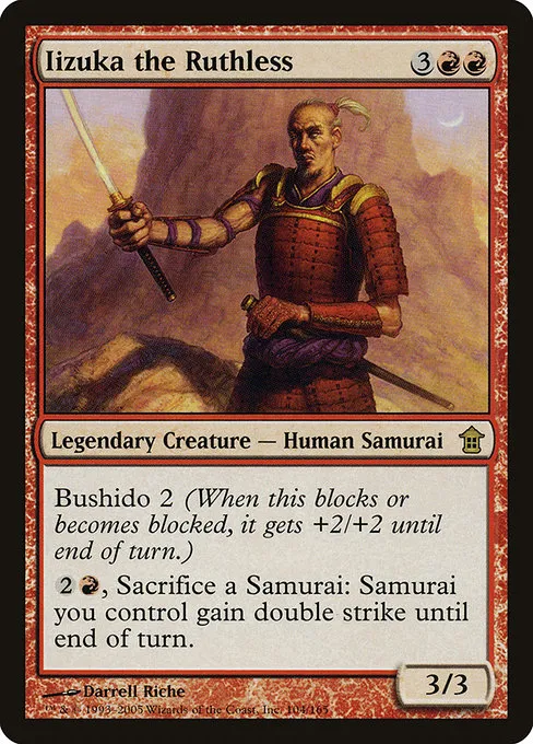 Iizuka the Ruthless · Saviors of Kamigawa 104/165