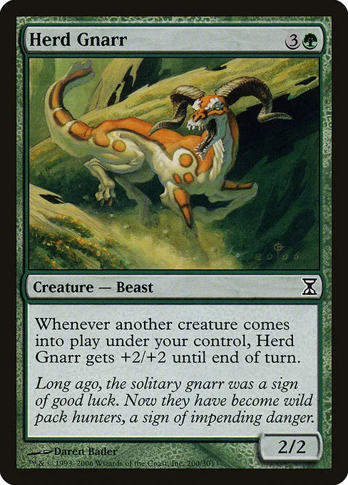 Herd Gnarr · Time Spiral 200/301