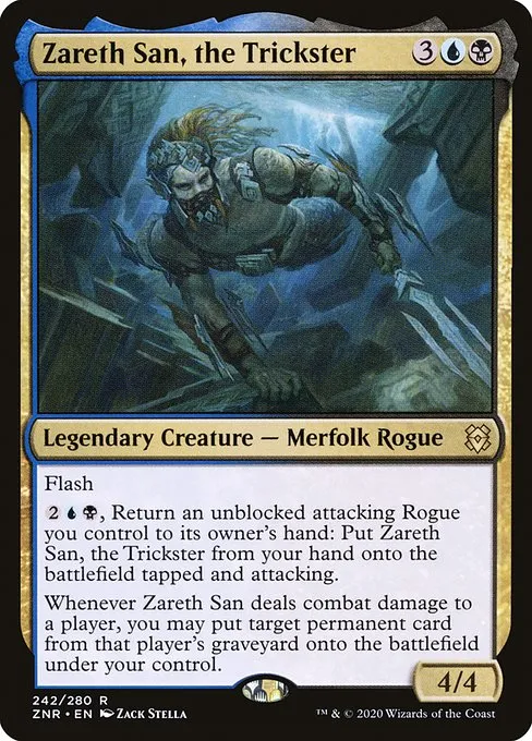 Zareth San, the Trickster · Zendikar Rising 242/407