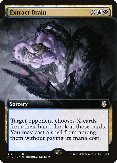 Extract Brain · Forgotten Realms Commander 315/331