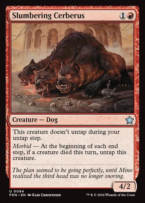 Slumbering Cerberus · Foundations 94/771