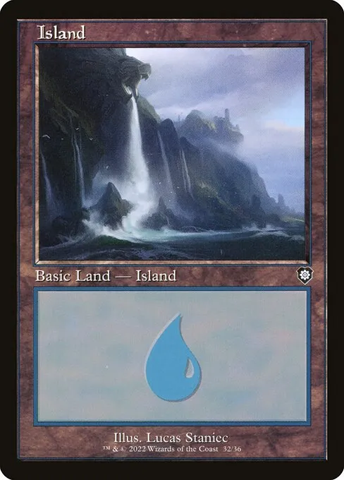 Island · The Brothers' War Commander 32/209
