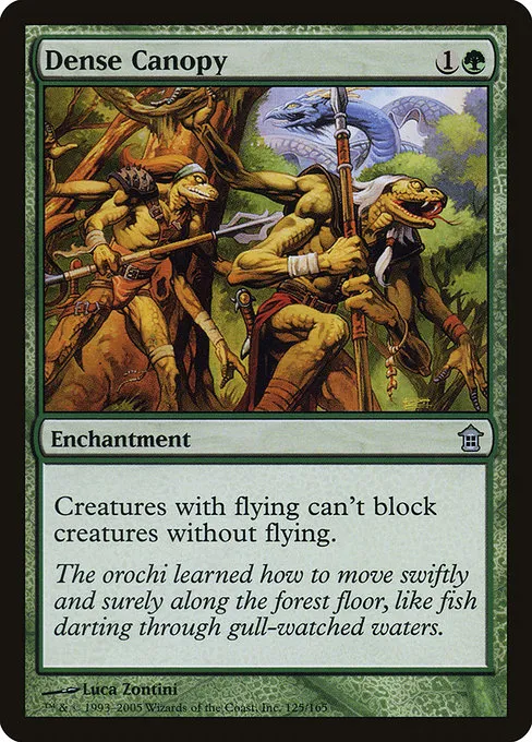 Dense Canopy · Saviors of Kamigawa 125/165