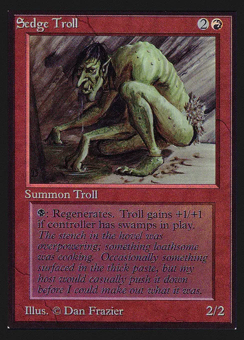 Sedge Troll · Intl. Collectors' Edition 173/302