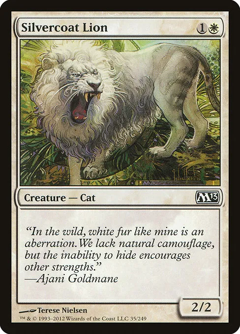 Silvercoat Lion · Magic 2013 35/249