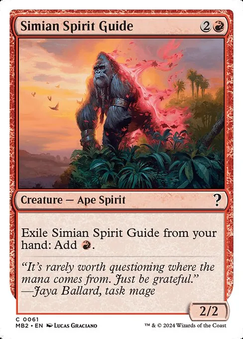 Simian Spirit Guide · Mystery Booster 2 61/385