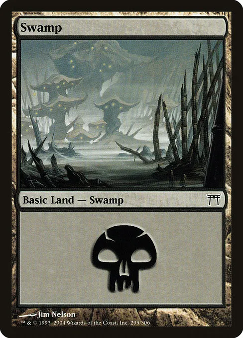 Swamp · Champions of Kamigawa 295/307