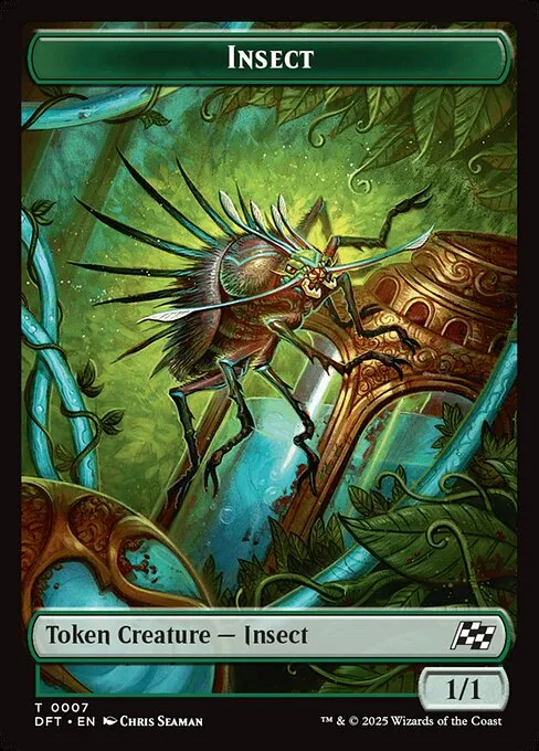 Insect · Aetherdrift Tokens 7/14