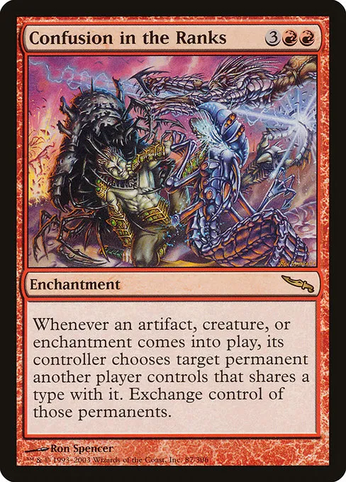Confusion in the Ranks · Mirrodin 87/306