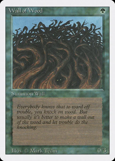 Wall of Wood · Revised Edition 226/306