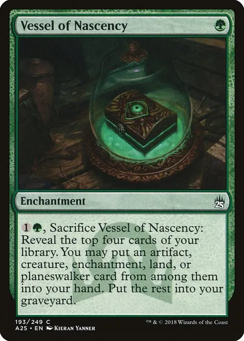 Vessel of Nascency · Masters 25 193/249