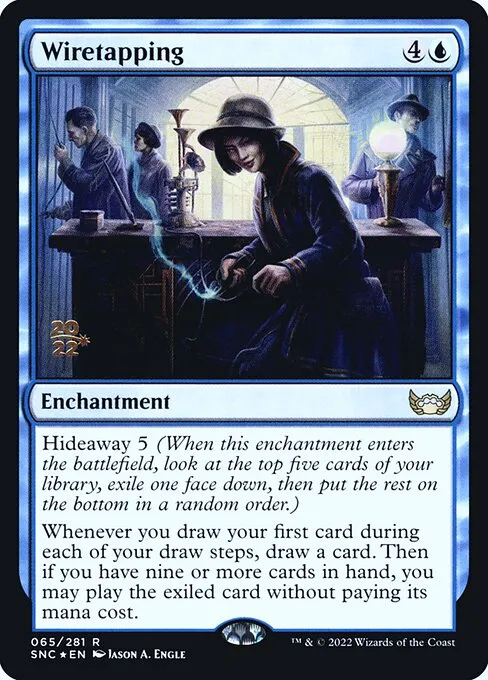 Wiretapping · Streets of New Capenna Promos 65s/161