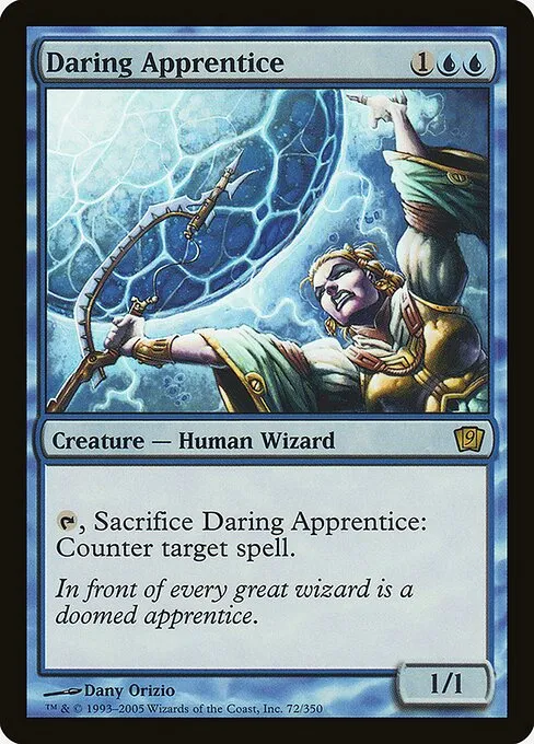 Daring Apprentice · Ninth Edition 72★/710