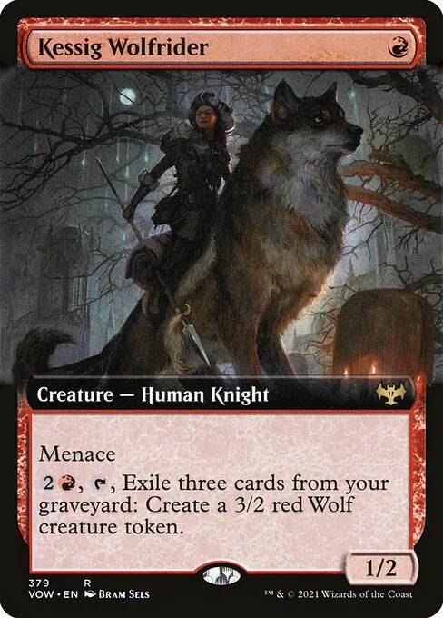 Kessig Wolfrider · Innistrad: Crimson Vow 379/423