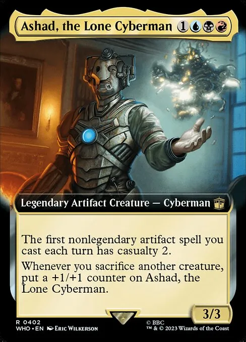 Ashad, the Lone Cyberman · Doctor Who 402/1178